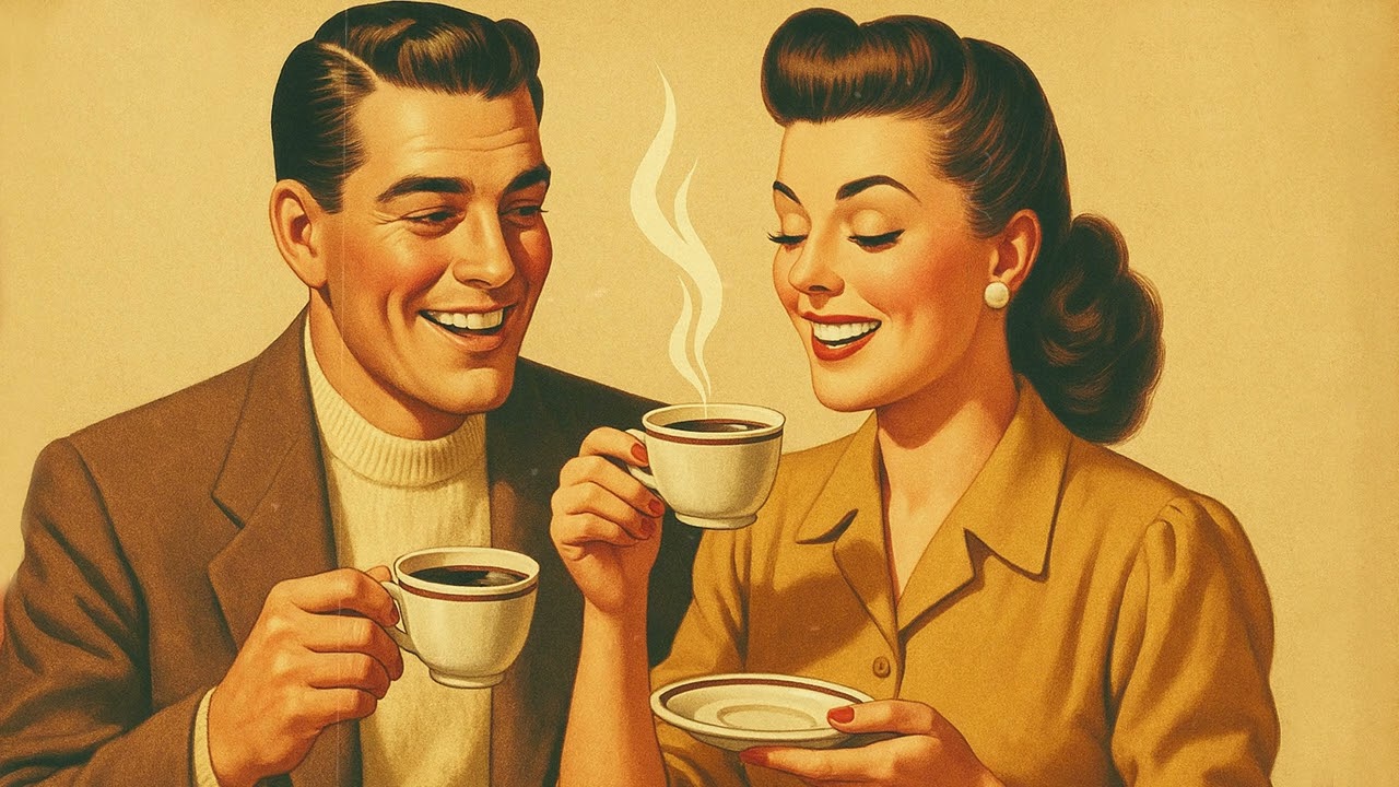 Vintage Morning Coffee: Warm Vintage Music Playlist for Breakfast and a Good Mood