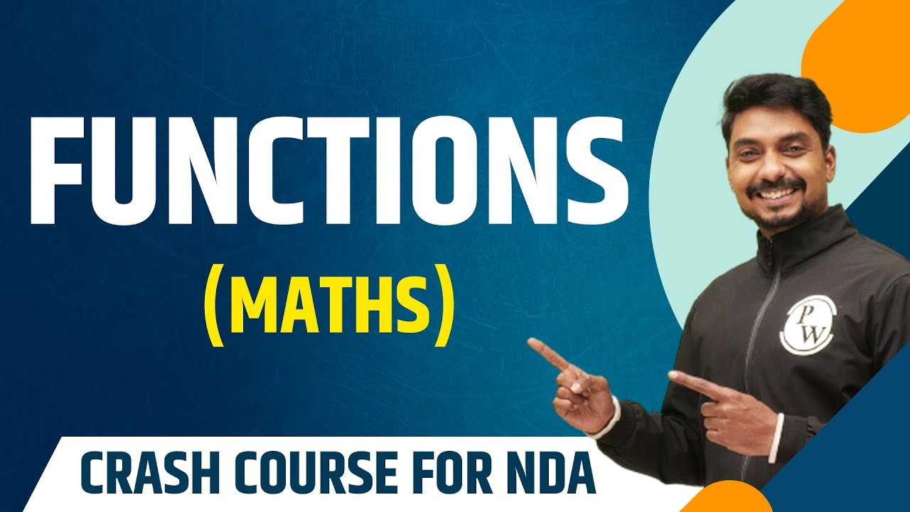 Functions : Maths | Theory with MCQs | NDA Crash Course