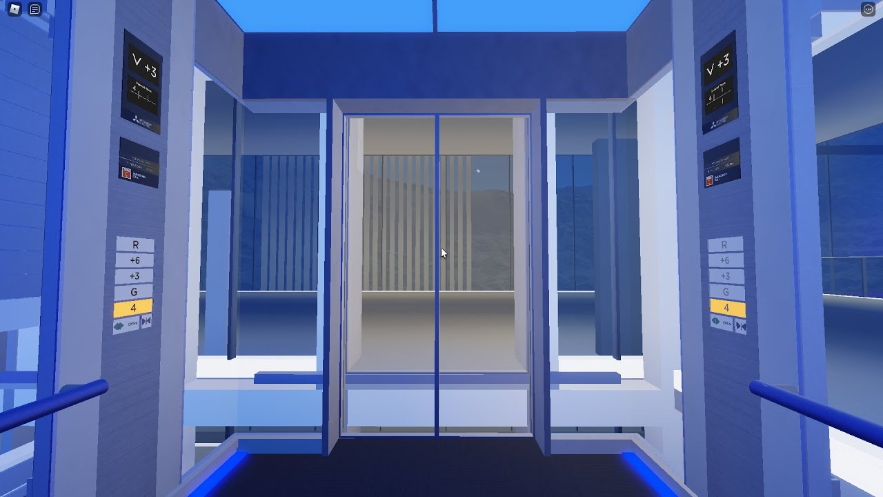 ROBLOX All Mitsubishi Elevators @ Mitsubishi Testing and Exhibition Centre