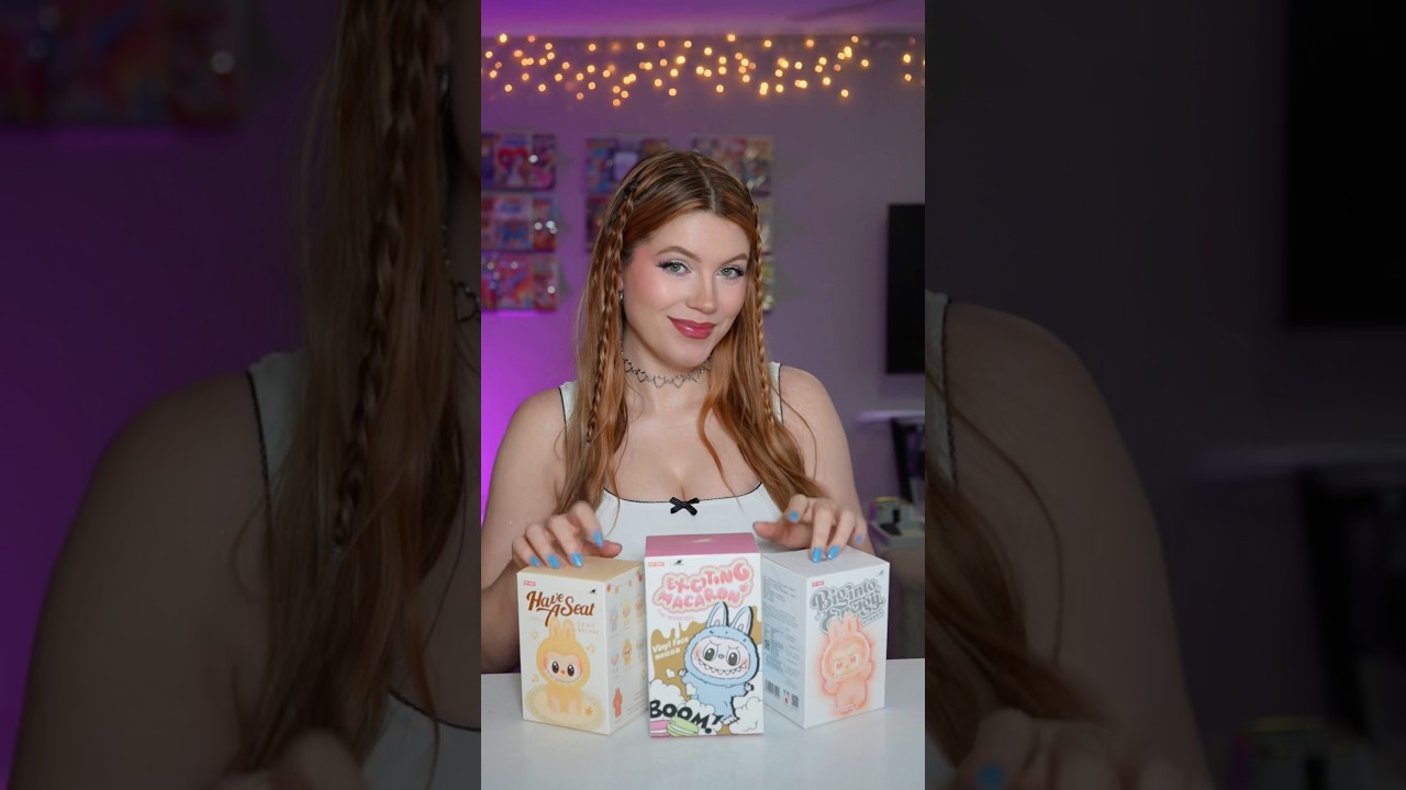 My first (and only?) labubu unboxing #labubu #labubuunboxing #popmart #unboxing #shorts