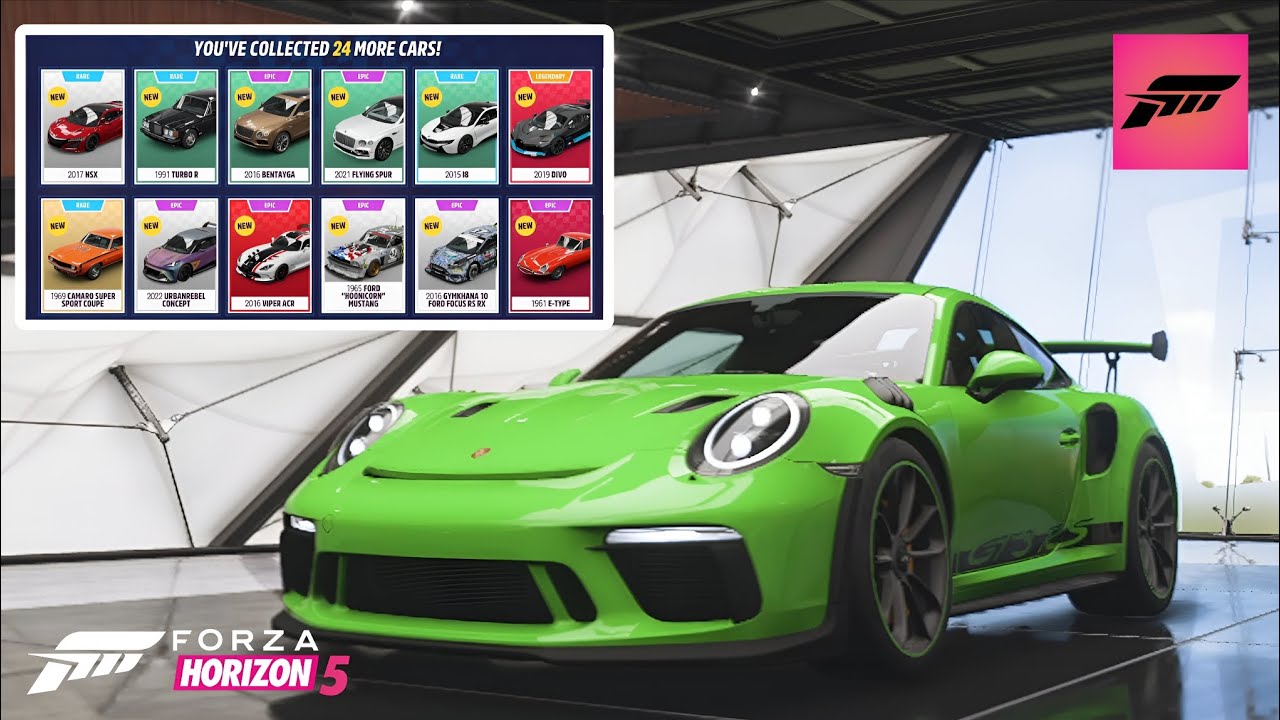 FH5 Community Gifted Me 24 New Cars.... Insane 