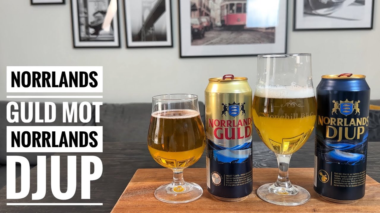 Norrlands Battle! Norrlands Guld mot Norrlands Djup. Vilken öl är bäst? Jag provar och jämför.