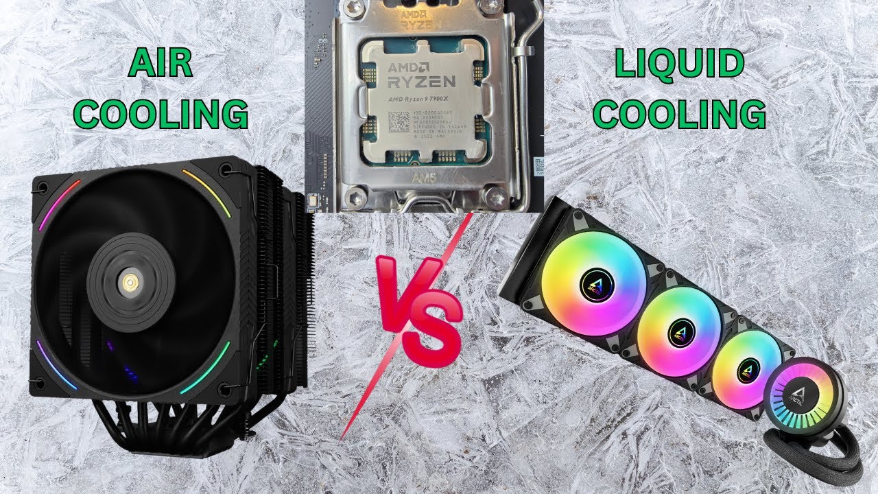 Thermalright Phantom Spirit EVO против Arctic Liquid Freezer iii 360. Воздушное охлаждение против...
