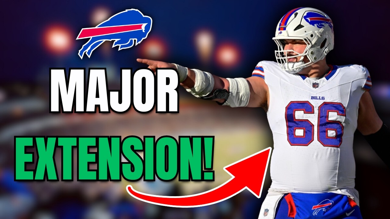 BIG BILLS UPDATE: Major Extension, New Cap Space Moves & Free Agency Plans 👀 (Bills News)