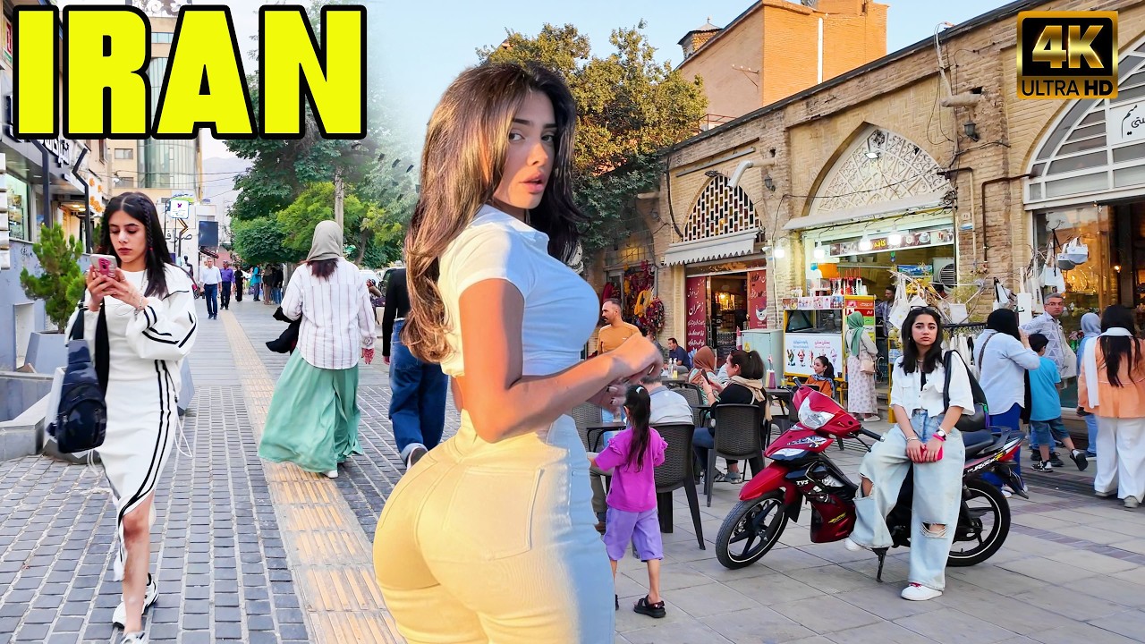 EPIC 4K Walking Tour of Shiraz 🇮🇷 | Vakil Bazaar , Eram Garden & Hidden Persian Gems