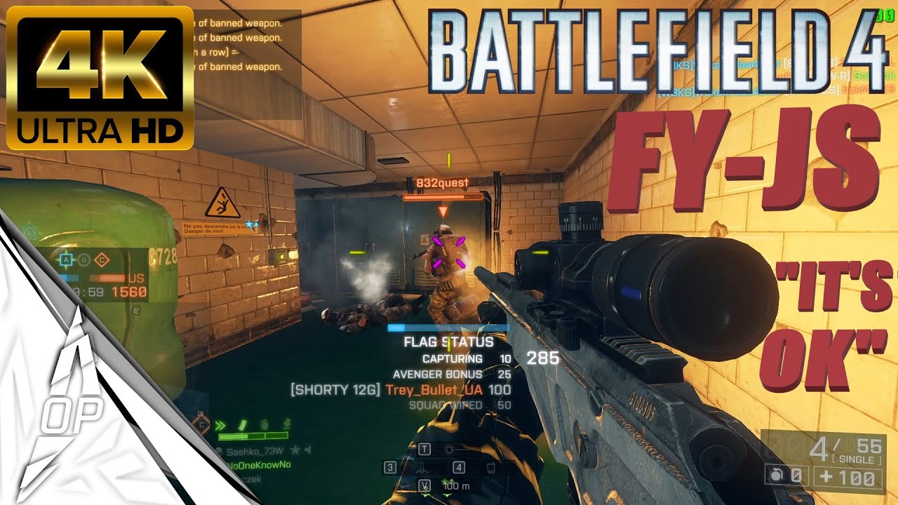 BF4 FY-JS 8X CQB _ BATTLEFIELD 4 PC GAMEPLAY [4K 60FPS] #gameplay  #battlefield4 #bf4 #bf4in2023