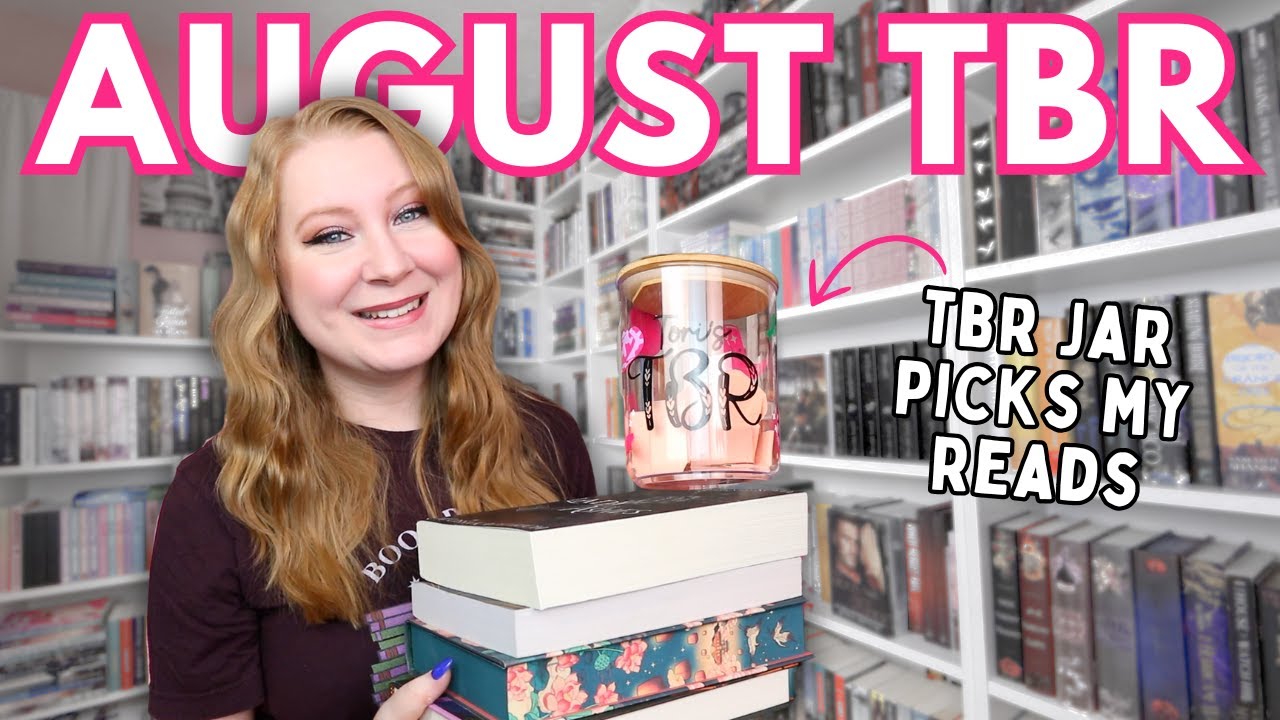 pick my tbr with me 😍 tbr jar chooses my reads | August TBR