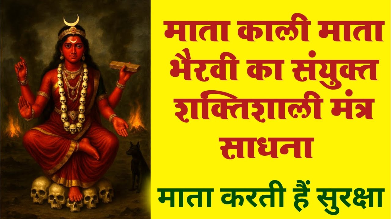 माता काली भैरवी का शक्तिशाली मंत्र #video #mantra #tantra #bhairavi #kali #mahakali 