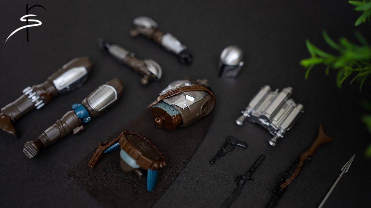 1/12 The Mandalorian Beskar Armor (Silver Coating Ver.) | Star Wars | ASMR | Speed build