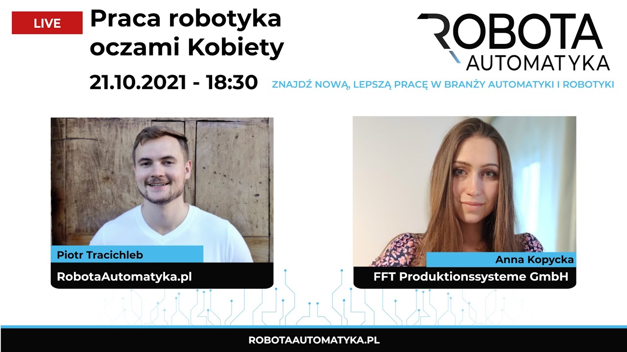 Jak wygląda praca robotyka online/ offline ? - Rozmowa z Anną Kopycką cz. 1