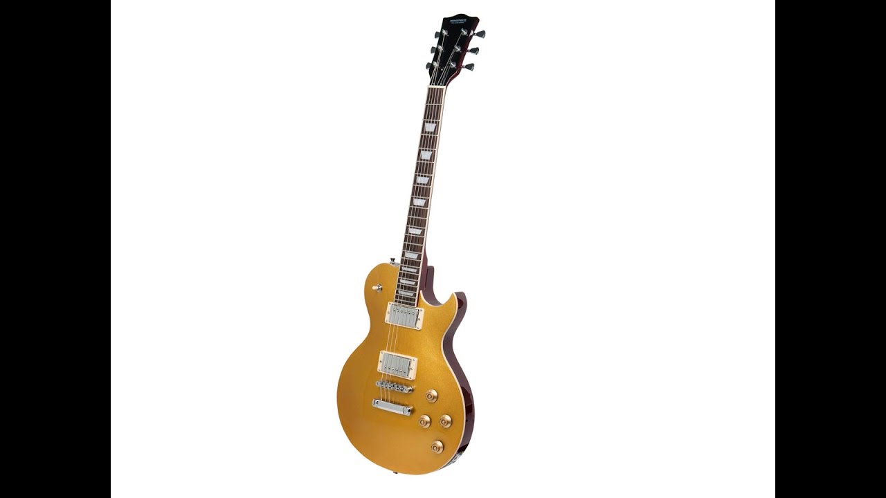 Monoprice Route 66 Goldtop Electric Guitar Review