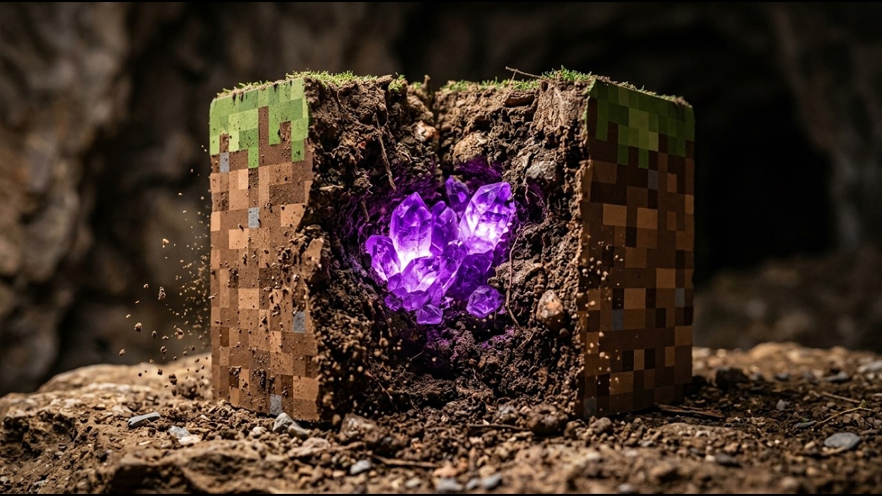Minecraft Mario & Pac-Man ASMR 🔪 Oddly Satisfying Gaming Cuts