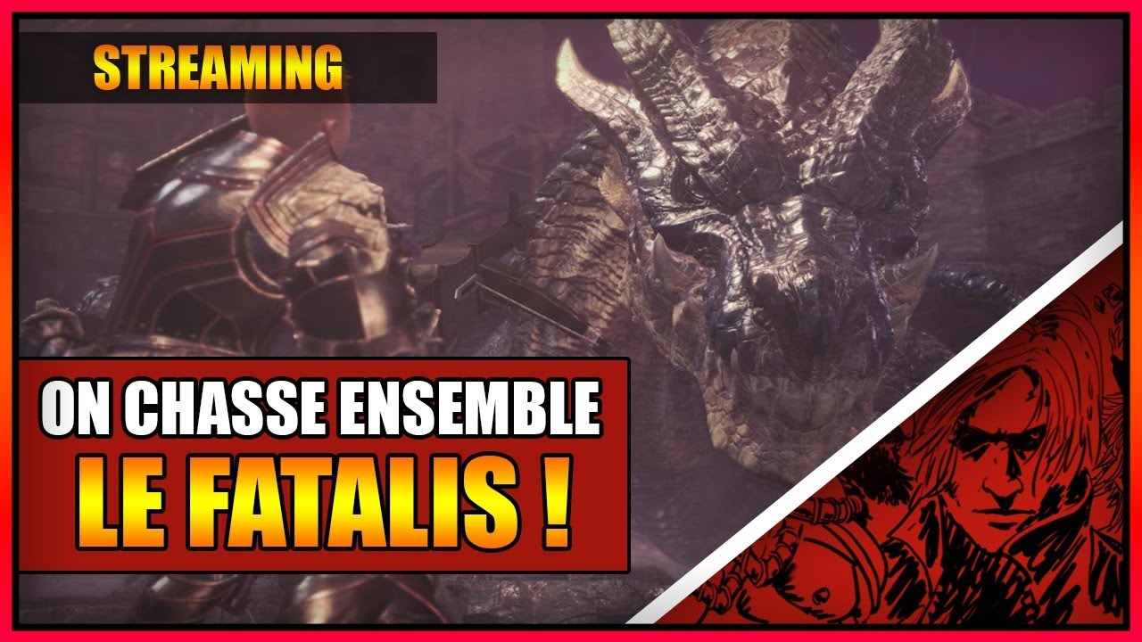 ON CHASSE ENSEMBLE LE FATALIS ! LE DRAGON NOIR ! MONSTER HUNTER WORLD ICEBORNE