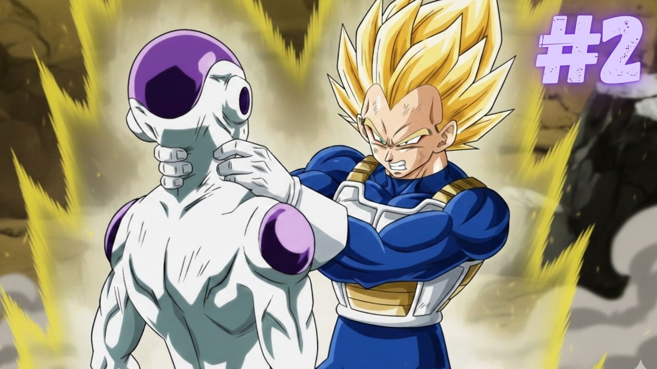 Orgullo saiyayin Qhps vegeta alcanzaba el ssj contra freezer #1 #af #goku #dbs #dbz #dragonballz