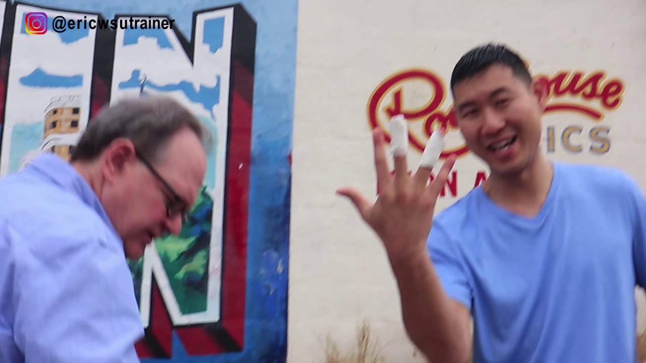 Greeting From Austin, TX Mural | My Fall You Must See.. Hilarious | Goality Fitness Eric Su