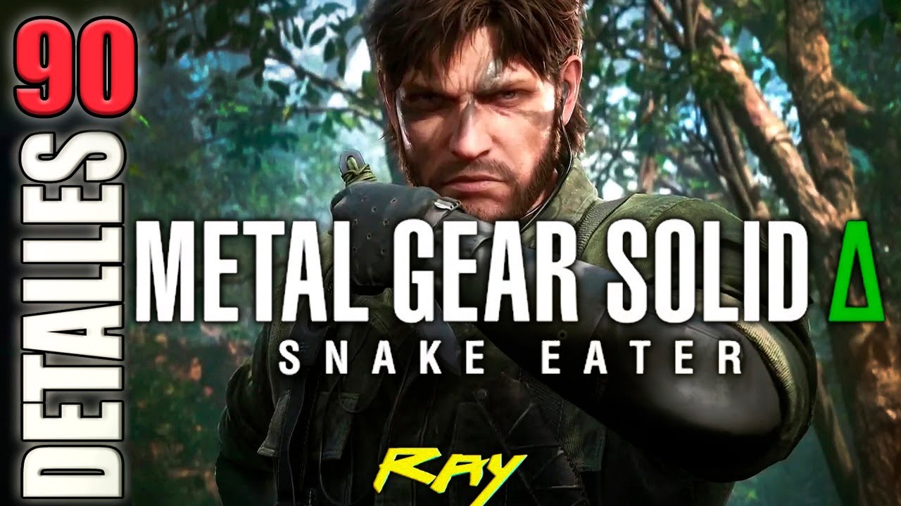 90 CURIOSIDADES de METAL GEAR SOLID 3 DELTA Snake Eater