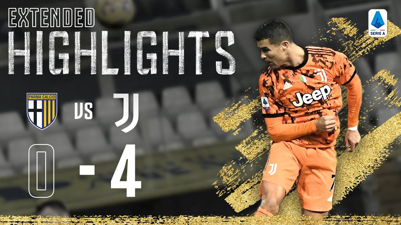 Parma 0-4 Juventus | Ronaldo Scores another Towering Header! | EXTENDED Highlights