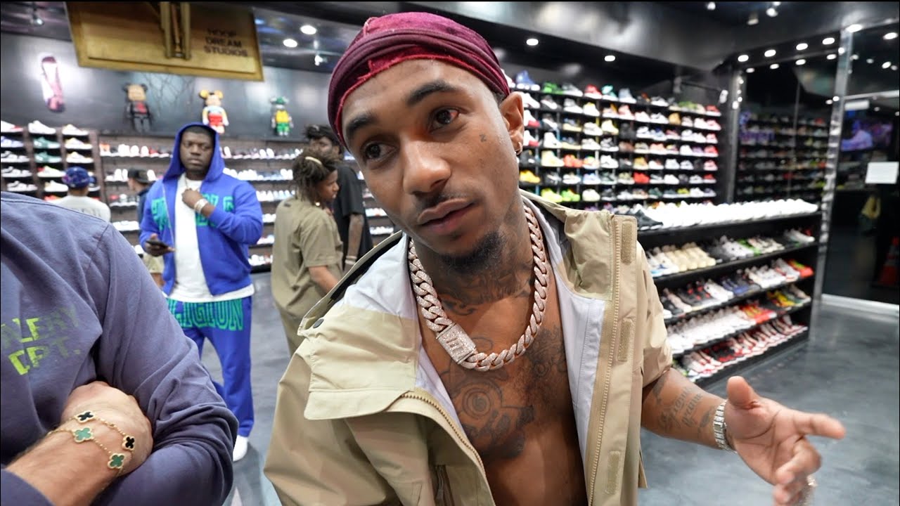 Loe Shimmy Goes Shopping For Sneakers with CoolKicks