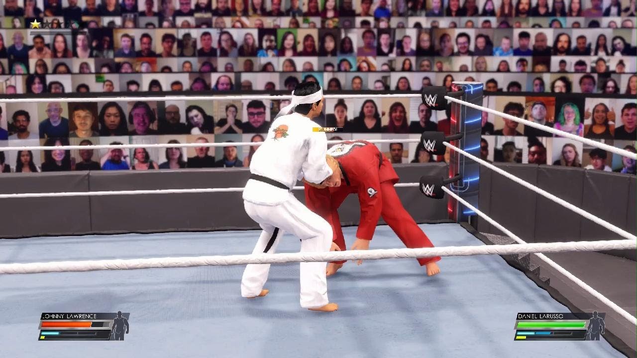 WWE 2K22 Daniel vs Johnny Cobra Kai