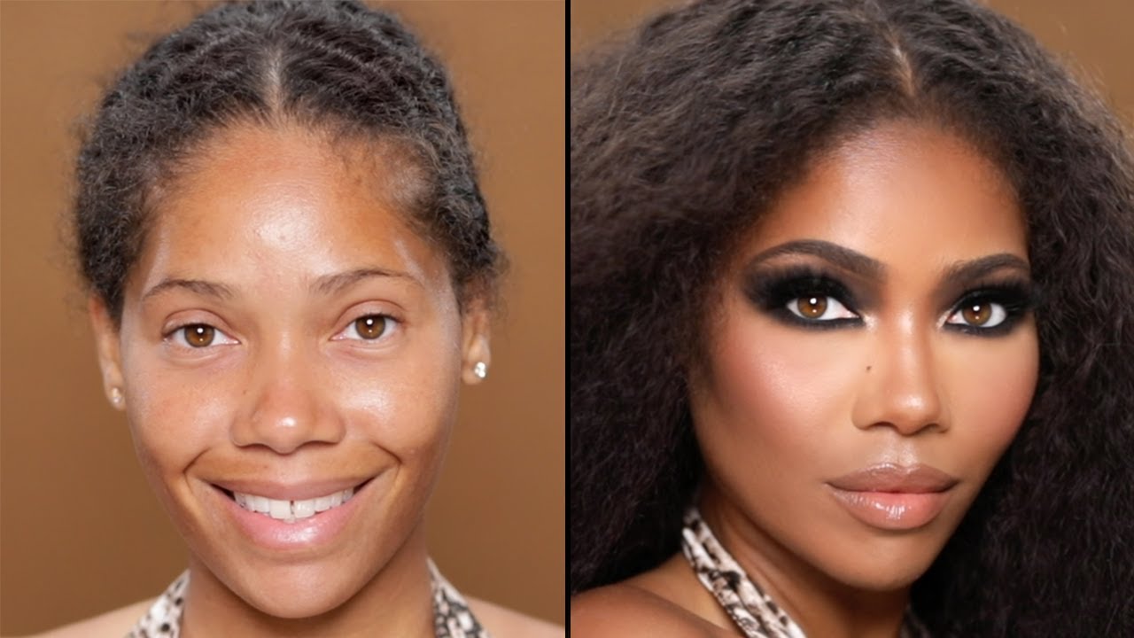 BLACK SMOKEY EYE Makeup Tutorial // PAINTEDBYSPENCER