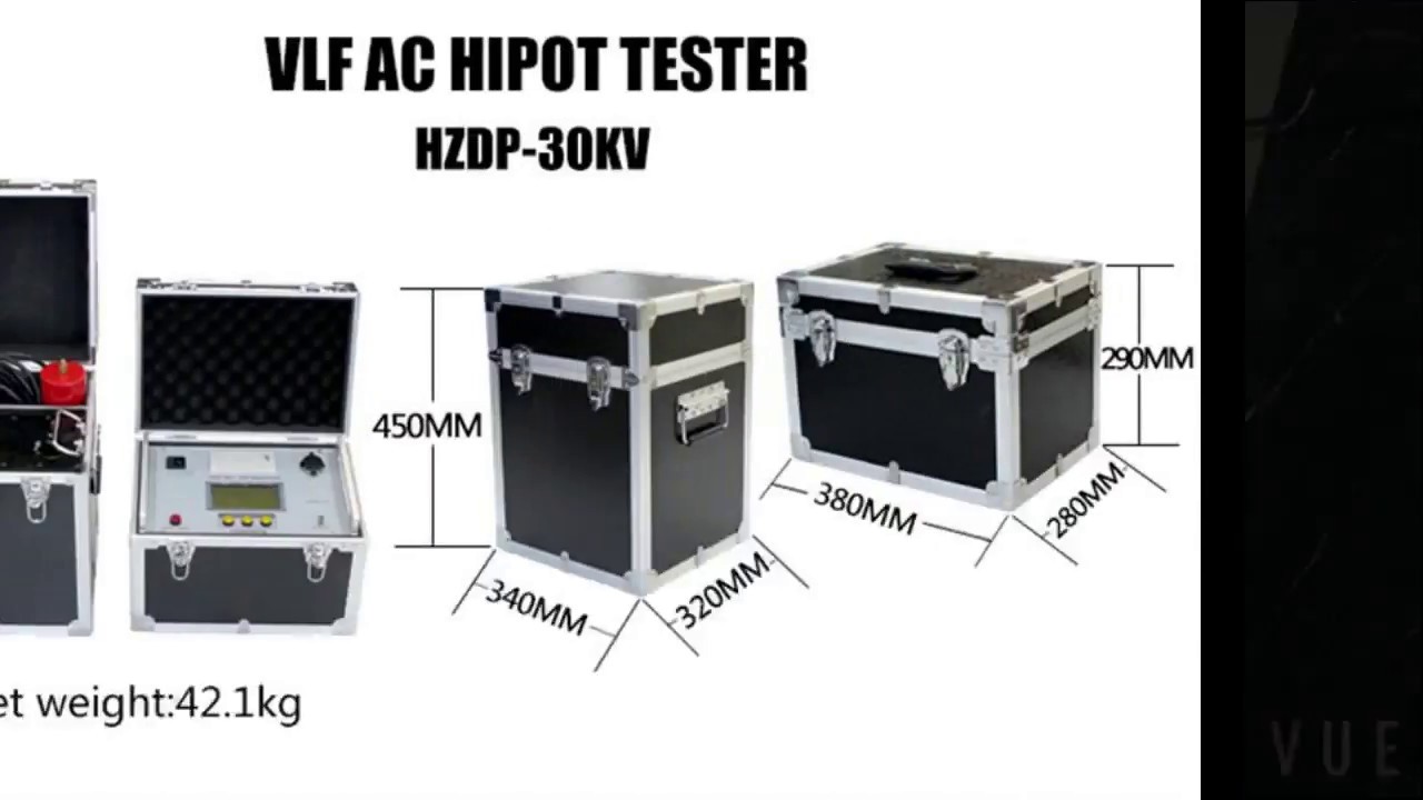 VLF AC Hipot Tester from Huazheng Electric