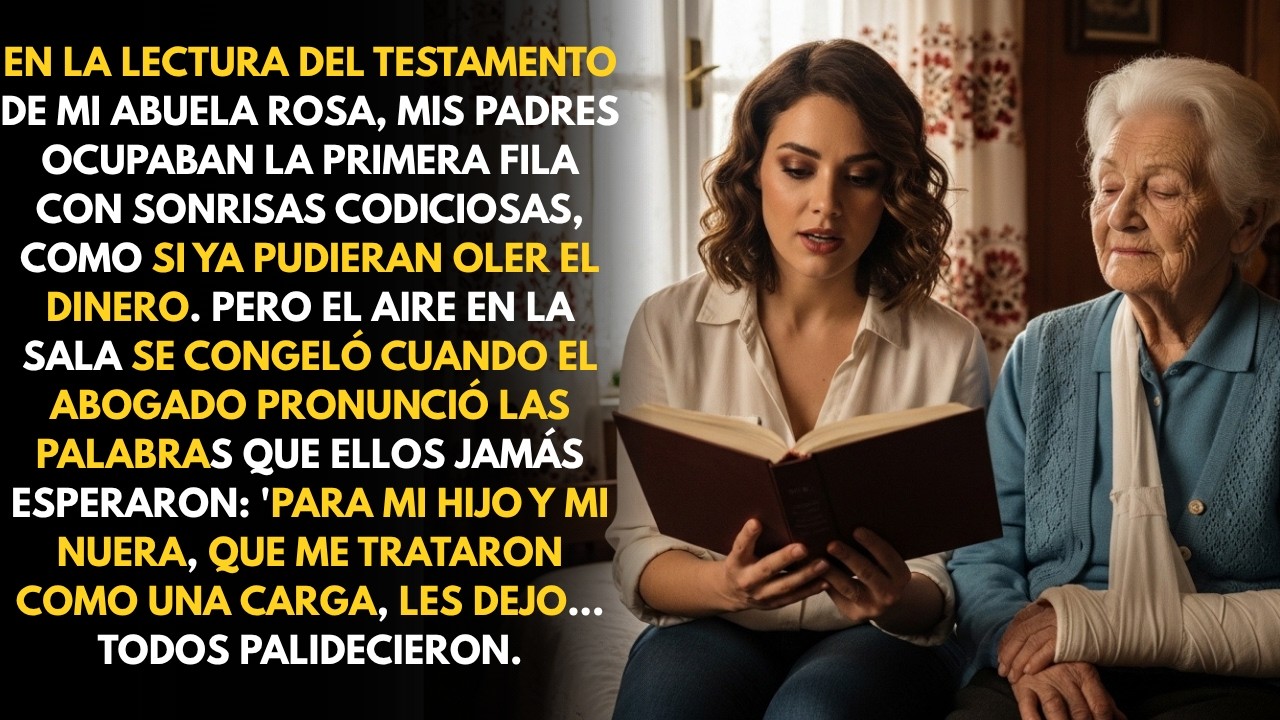 Mis padres se rieron en el testamento de la abuela, hasta que el abogado ley&oacute; la cl&aacute;usula secreta !