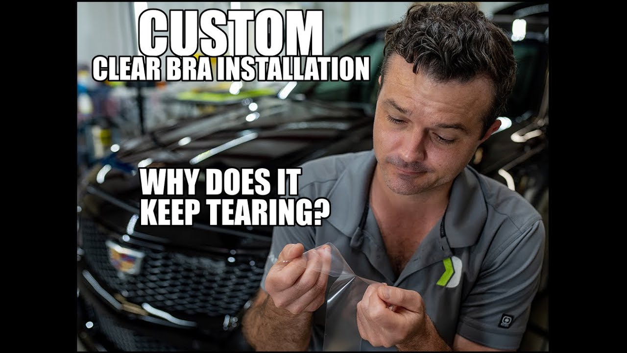 Custom clear bra installation: Why it keeps tearing
