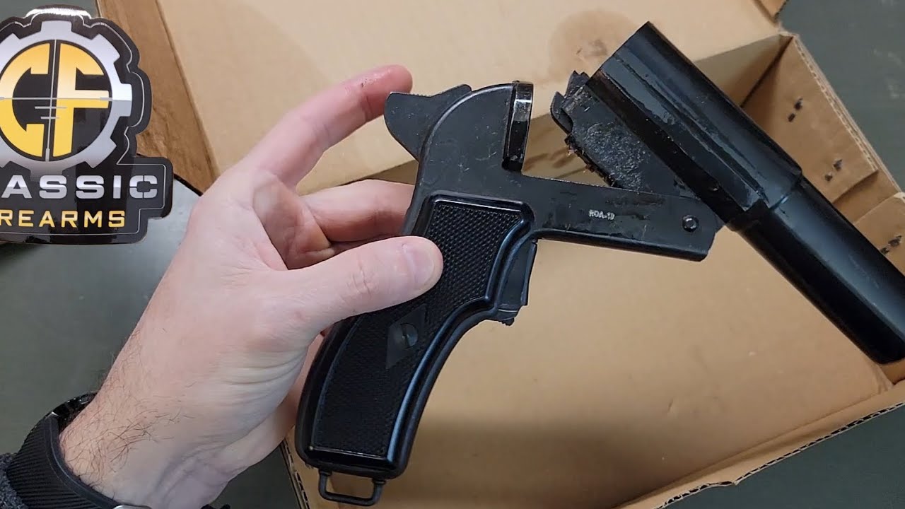 DIY Multi-Caliber Hand Cannon from Surplus Russian Flare Gun         @ClassicFirearms