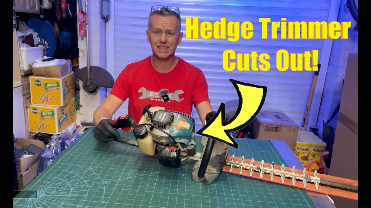 Petrol Hedge Trimmer Cuts Out Wont Run Or Start, Makita How To Repair