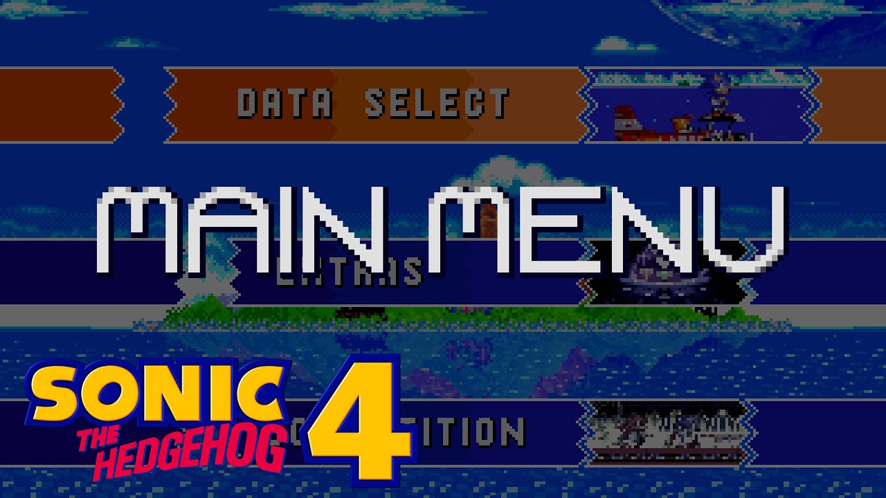 Sonic The Hedgehog 4 - Main Menu (SEGA 32X Remix)