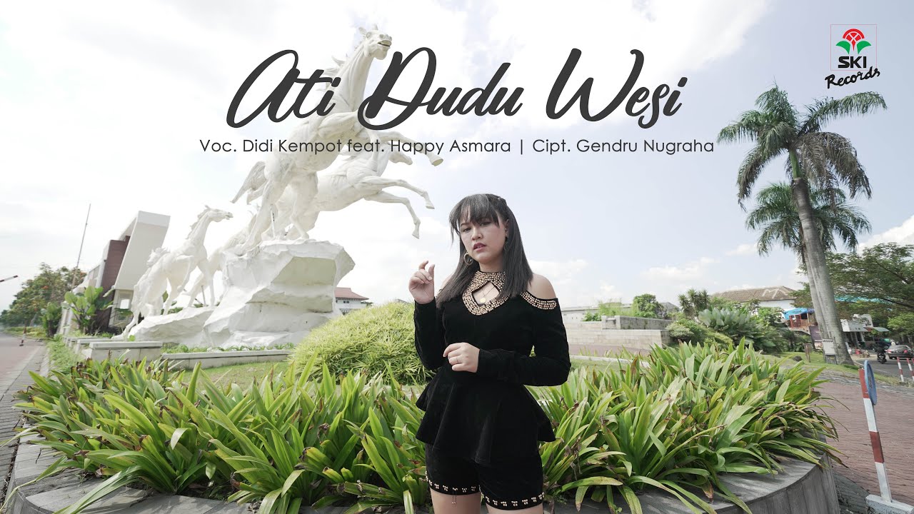 Didi Kempot feat. Happy Asmara - Ati Dudu Wesi (Official Music Video)