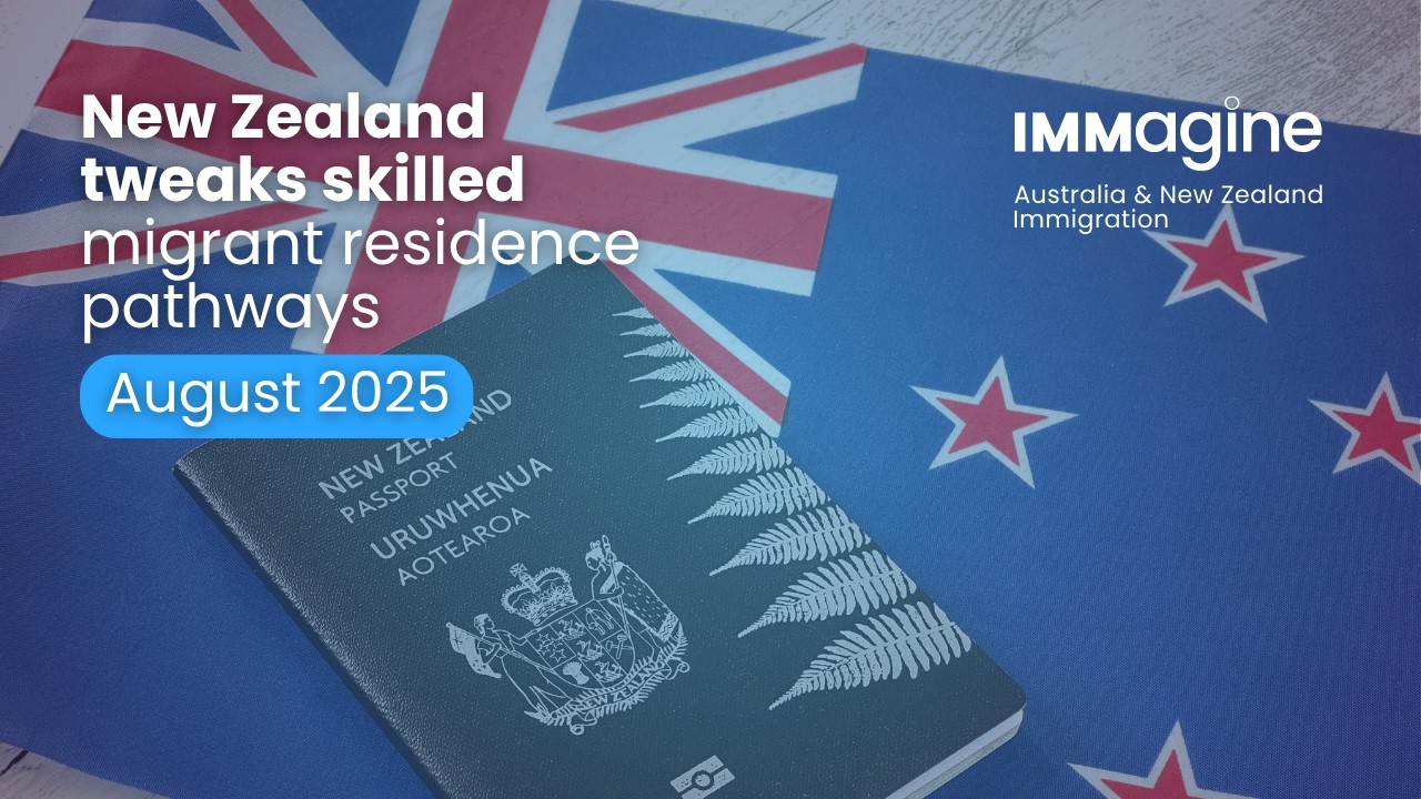 New Zealand tweaks skilled migrant residence pathways August 2026