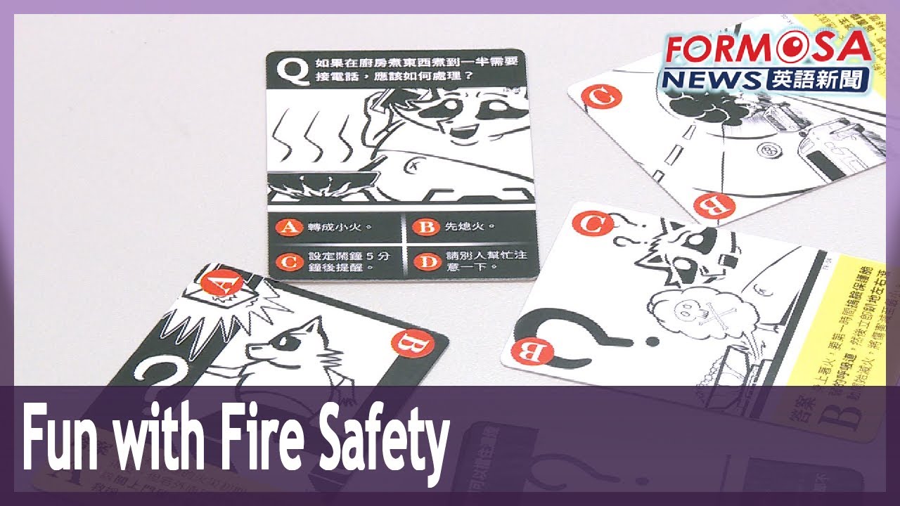 Fun with fire safety: fire department puts education into tabletop game