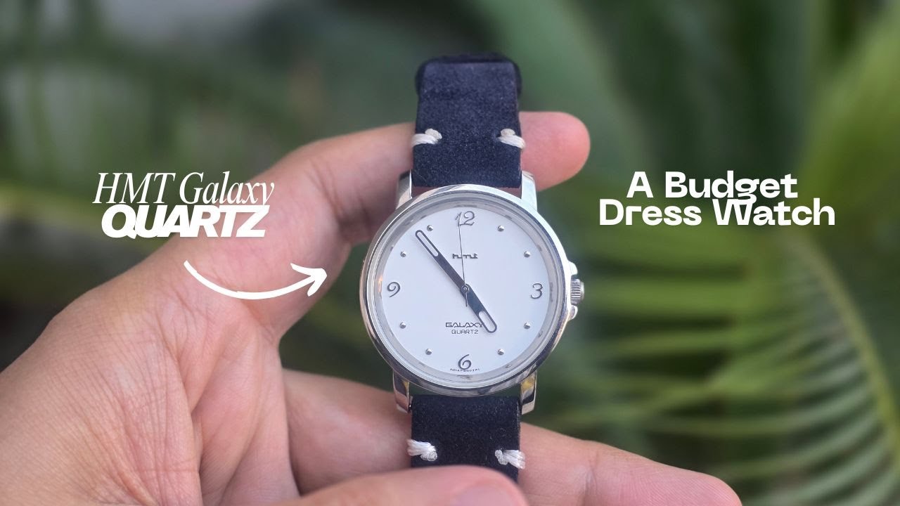HMT Galaxy Quartz - Unboxing a classic dress watch !!