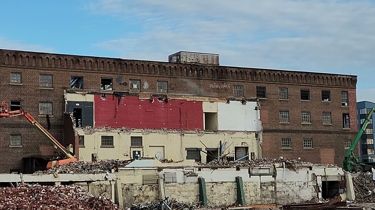 Destruction of Manchester NH History .