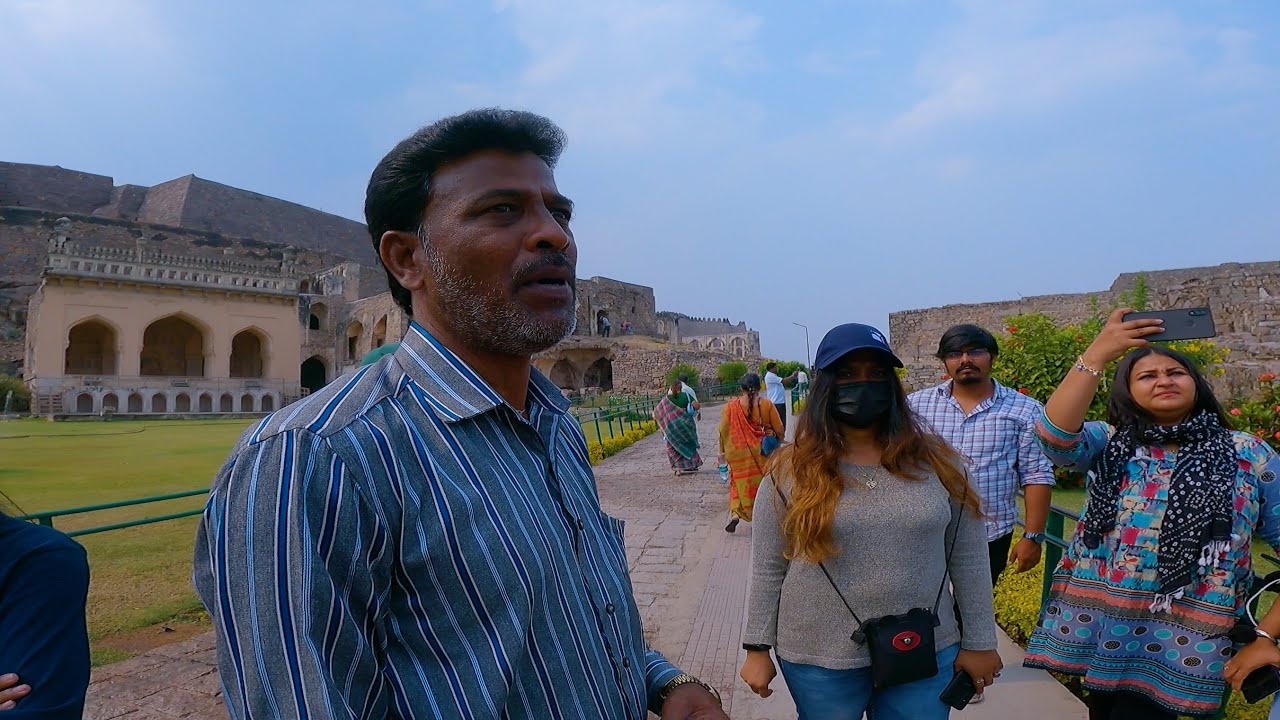 Golconda Fort Tour in Hindi | Detailed video of Golconda fort | गोलकोंडा का इतिहास | Hyderabad