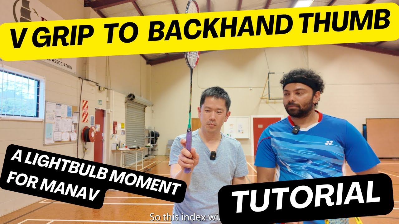 STRUGGLE WITH Badminton BACKHAND Grip Change? Master In 10 Minutes