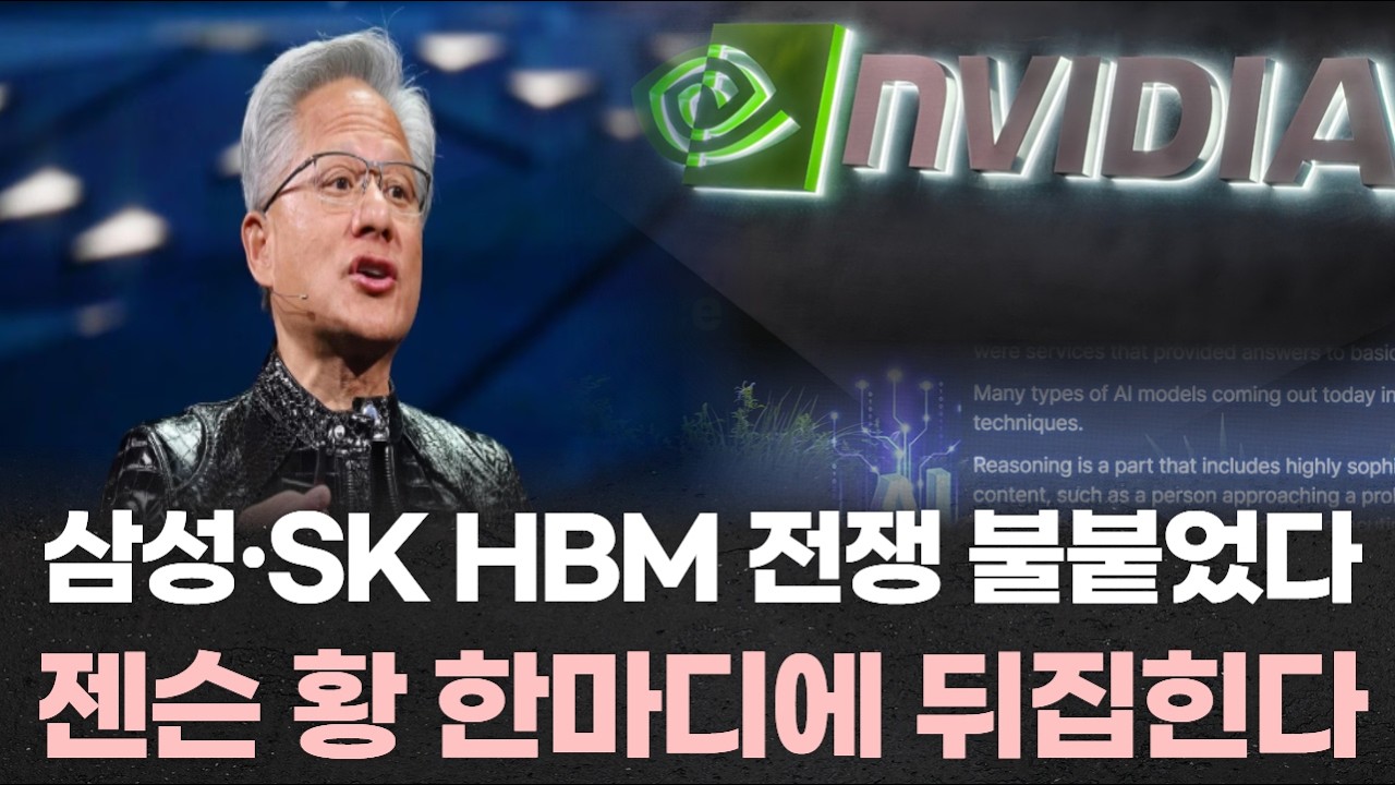 젠슨 황 한마디에 판 뒤집힌다…GTC 2026, 삼성·SK HBM 전쟁 불붙었다