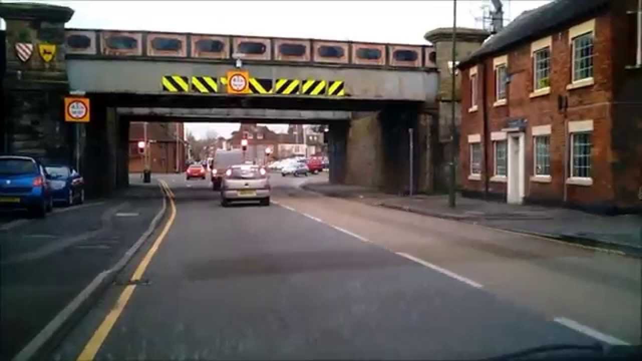 Tamworth to Lichfield A5 A38