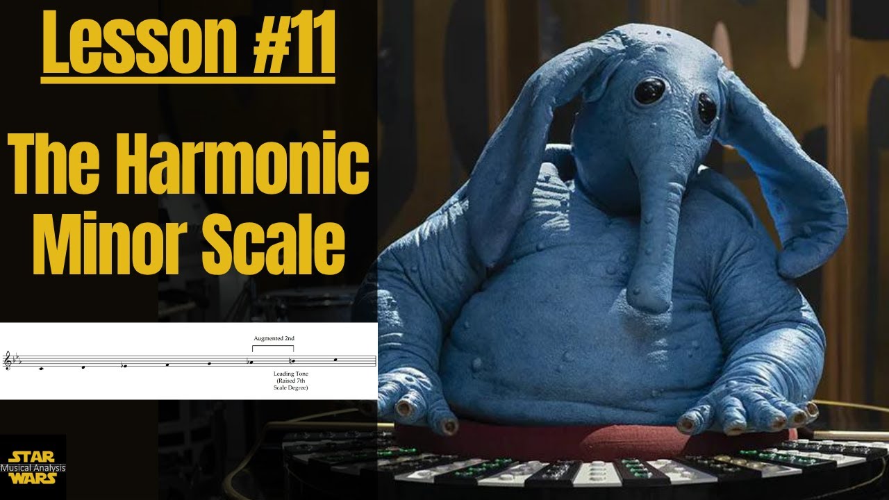 Max Rebo's Music Theory: Lesson 11 - Harmonic Minor Scale