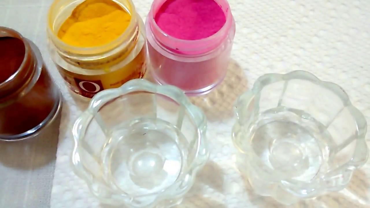 COMO HACER ACRILICO COLOR PIEL / NUDE CON PIGMENTOS