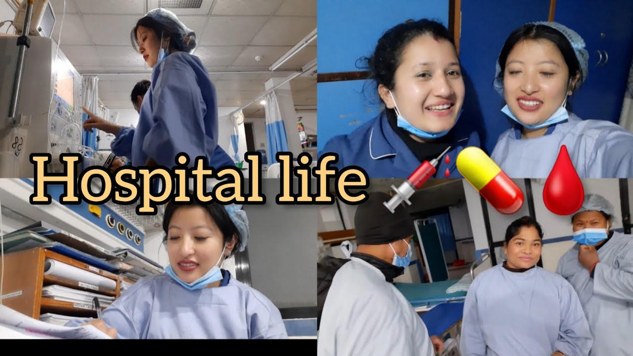 Night duty 🩸💊💉 nurse life in Nepal
