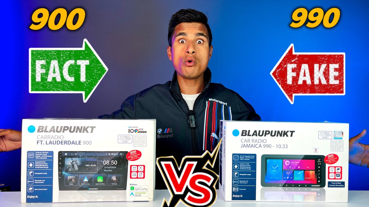 BLAUPUNKT Ft Laudredale 900 Vs JAMAICA 990 Android Stereo Comparison