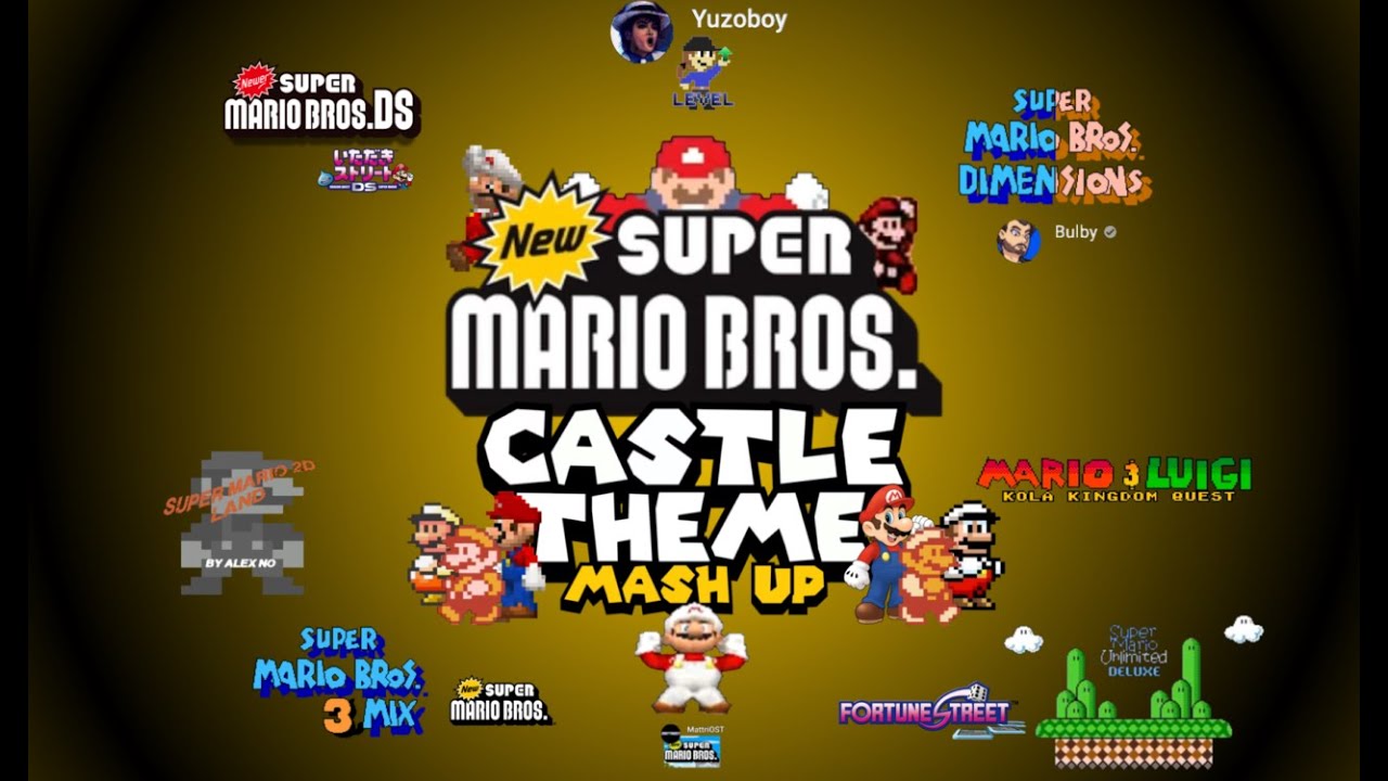 New Super Mario Bros DS Castle Theme Mashup