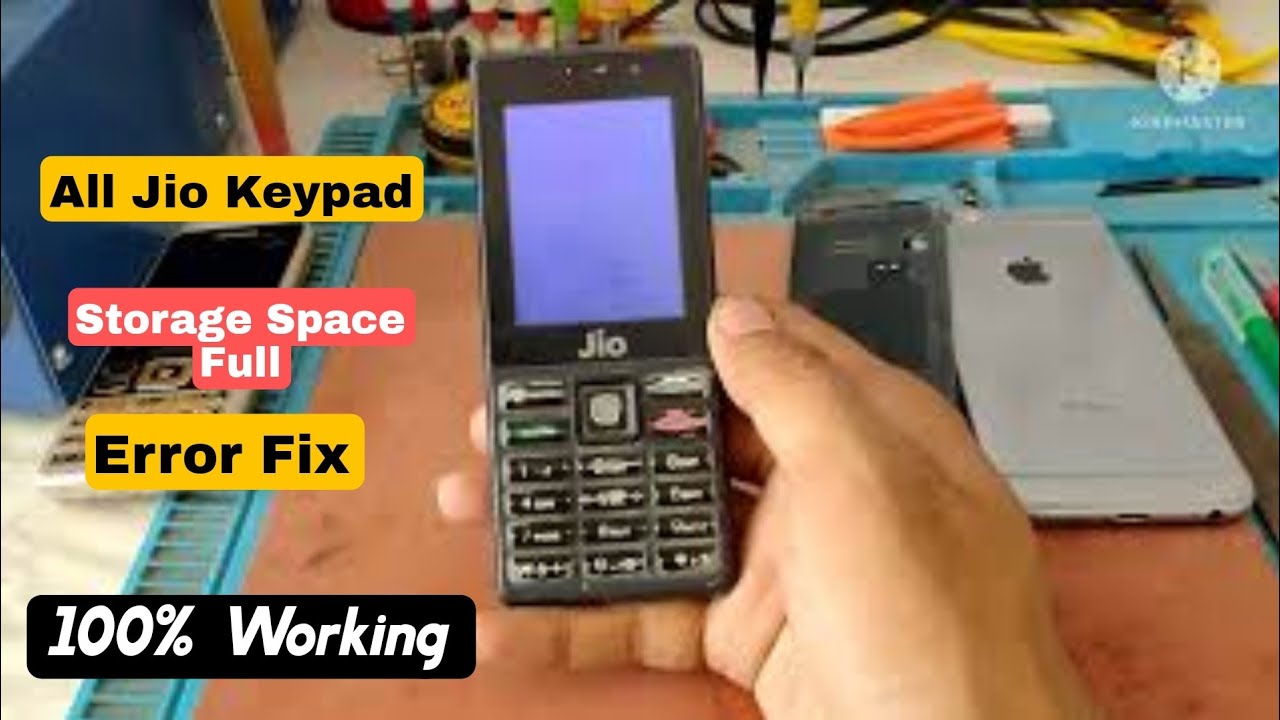 Jio Phone Device Space Is Low Problem | Jio f220 Fix | Jio Mobile Memory Full