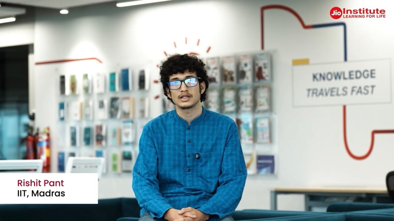 Ришит делится впечатлениями о летней программе Tech Trek 2.0 | Jio Institute