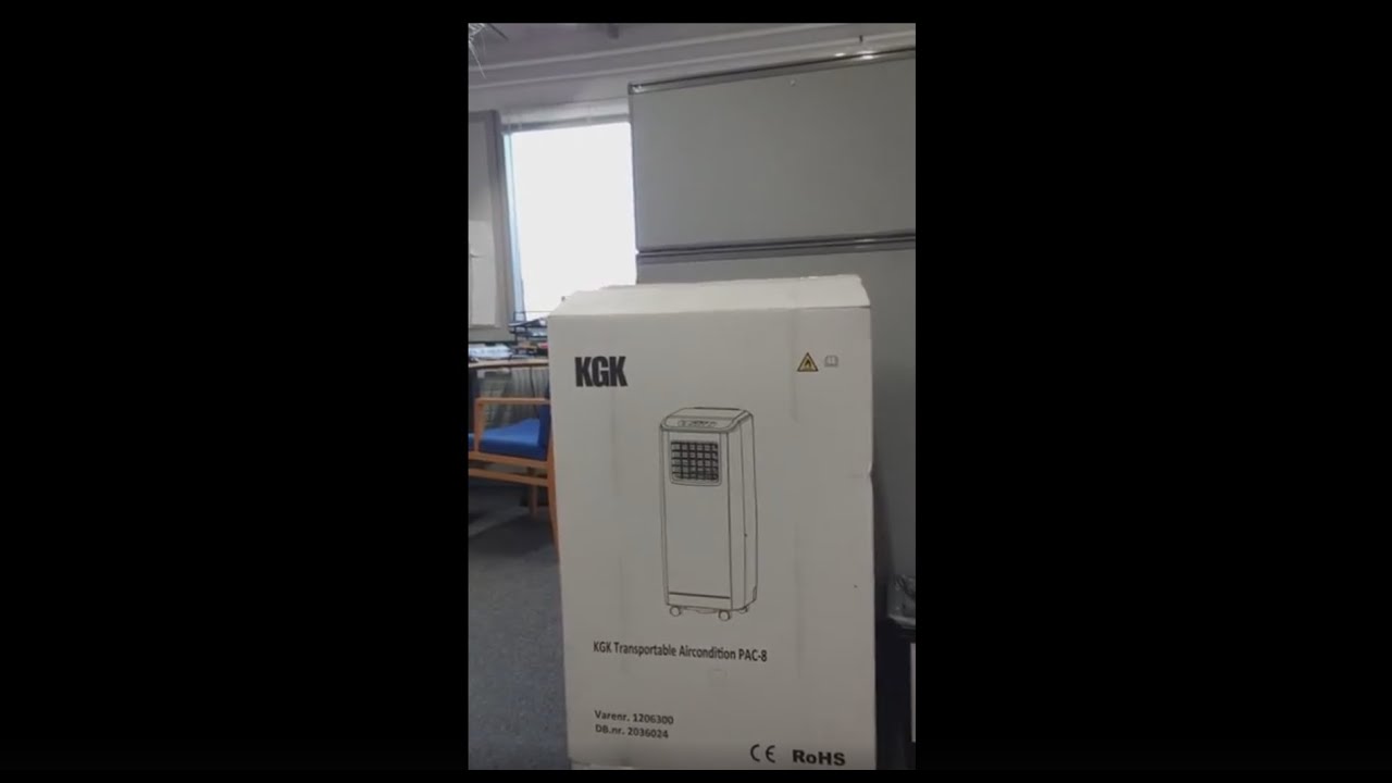 Pac-8 KGK Aircondition - Udpakning og fremvisning │Globaltools.dk