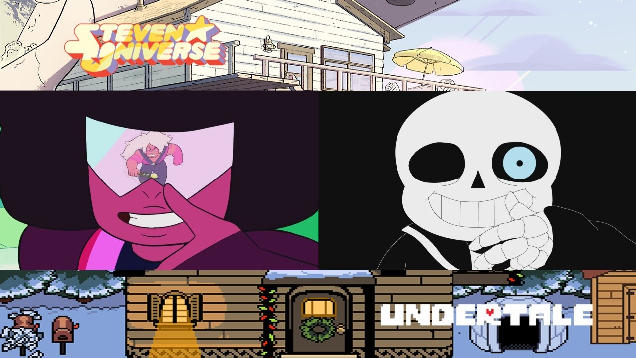 Stronger Than You - Steven Universe y Undertale - Comparación