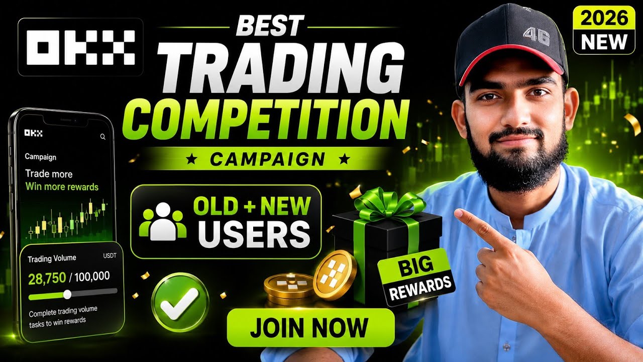 🔥 OKX New Trading Campaign for All Users (2026) | Old & New Users | Complete Reward Guide