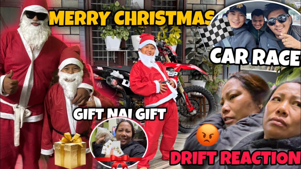 CHRISTMAS MA GHAR  MA DUITA SANTA🤶 || AAMA ANGRY AFTER DRIFT VIDEO!!!